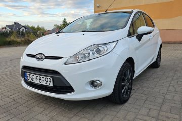 Ford Fiesta 1.25 16V 82KM Titanium Alufelgi Bezwypadkowy Zarejestrowan