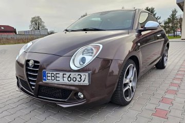 Alfa Romeo Mito 1.6 JTDM Turismo 120KM 2012r. Navi, Grzane Fotele, Tem